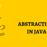 ABSTRACTION IN JAVA