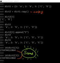 Copy in python : Shallow and Deep Copy with Examples | Learntek