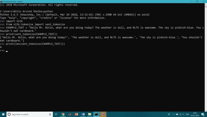 Stop Word and Tokenization with NLTK | Learntek