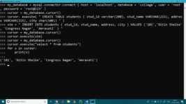 MySQL Python | Getting Started with MySQL in Python | Learntek