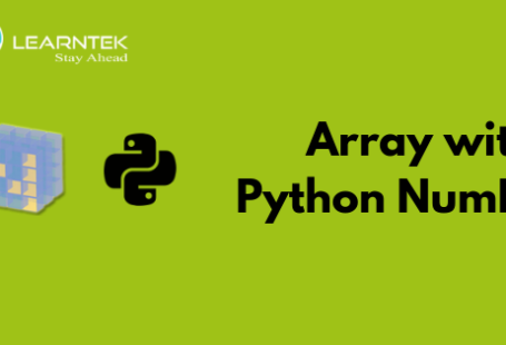 Array with Python NumPy