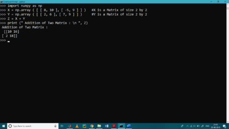 Matrix Operations with Python NumPy - Part 1 | Learntek