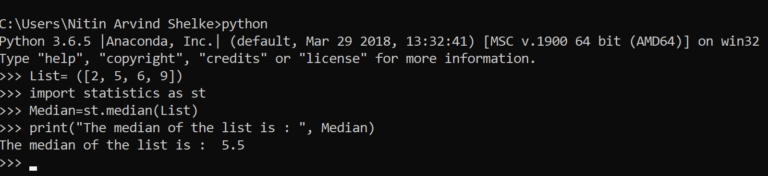 Python Statistics Fundamentals | Python Statistics | Learntek