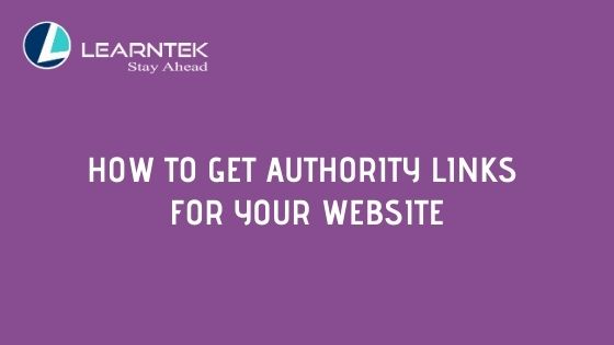 How to Get Authority Links for Your Website