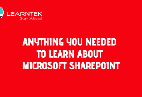 Anything You Needed to Learn about Microsoft SharePoint
