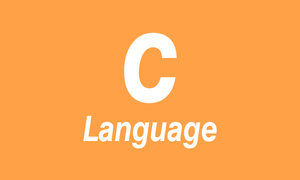 C language