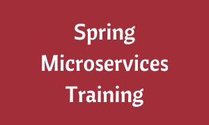 Spring Microservices Training