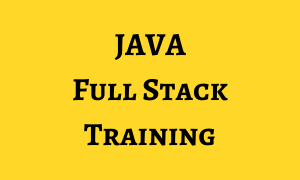 Java Full Stack Developer course