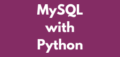 Online MySQL with Python | Programming for Juniors | Learntek
