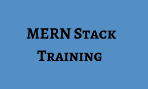MERN Full Stack Developer Training
