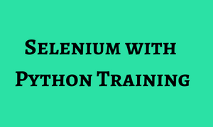 Selenium with Python Training