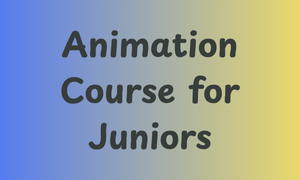 Animation Course for Juniors.