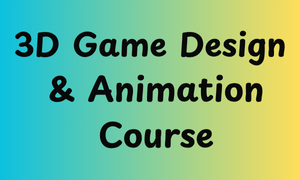 3D Game Design & Animation Course