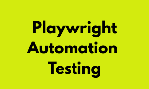 Playwright Automation Testing